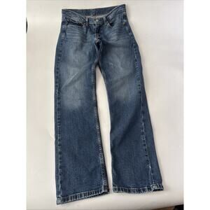 Levi's 514 Jeans Mens Straight Fit US Men 32x34 Zip Up Stretch Denim